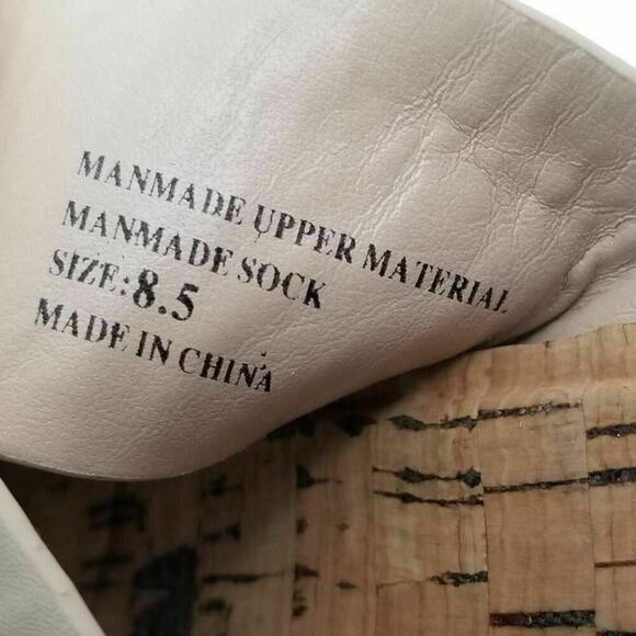 Restricted Womens Ankle Strap Buckle Flat Sandals Beige Size 8.5 - Picture 8 of 12